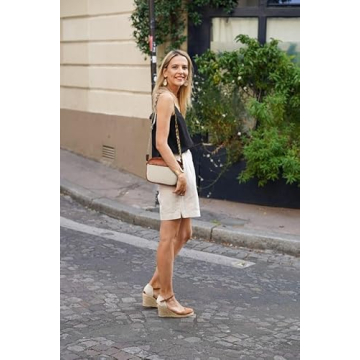 BOSTANTEN Vegan Leather Crossbody Bag Stylish Spacious