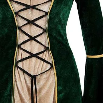 Elegant Kranchungel Medieval Dress for Women Cosplay