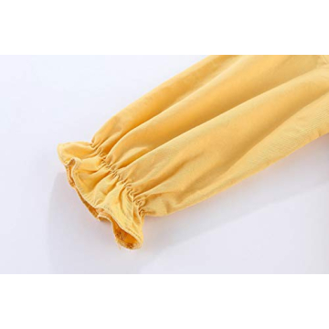 Mud Kingdom Long Sleeve Pink Dress for Girls Ages 2-8