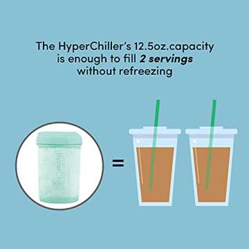 HyperChiller HC2M# Patented Iced Coffee/Beverage Cooler, NEW, IMPROVED,STRONGER AND MORE DURABLE! Re...