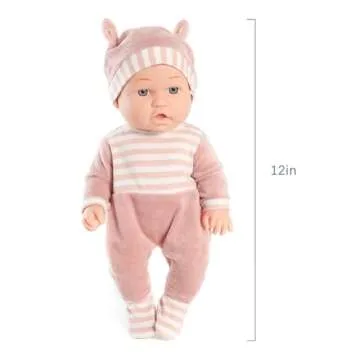 Enjoyin 12 inch Baby Doll Playset with Accessories