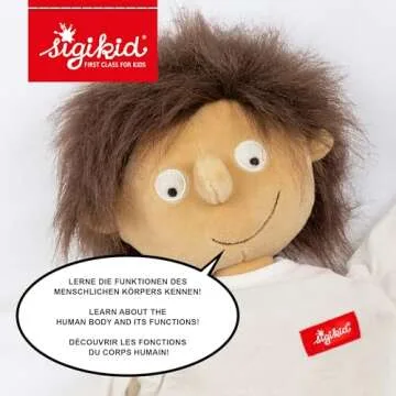 Sigikid Erwin The Little Patient Plush Toy for Kids