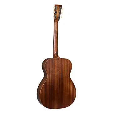 Martin Guitar 000-15M StreetMaster with Gig Bag, Acoustic Guitar for the Working Musician, Mahogany Construction, Distressed Satin Finish, 000-14 Fret, and Low Oval Neck Shape