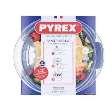 Pyrex Classic Cucina Steamer - Durable Borosilicate Glass