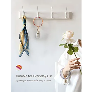 Mymazn Key Ring Bracelet Stylish Keychain for Women