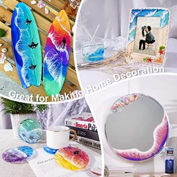 LET'S RESIN Ocean White Epoxy Pigment - Create Stunning Resin Art