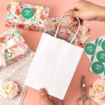 LeZakaa Floral Wrapping Tissue Paper Set for Events