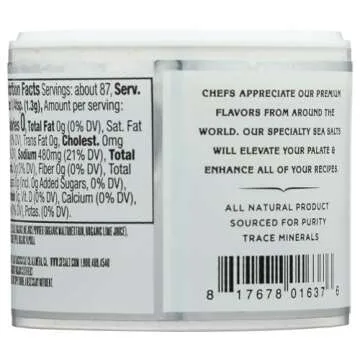 Experience Gourmet Flavors with Organic Chile Lime Sea Salt 4 OZ