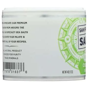 Organic Chile Lime Sea Salt by San Francisco Salt Co 4 OZ