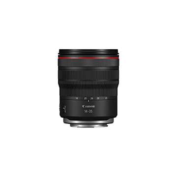 Canon RF14-35mm F4 L is USM Lens, Wide-Angle Zoom Lens, Compatible with EOS R Series Mirrorless Cameras, Black
