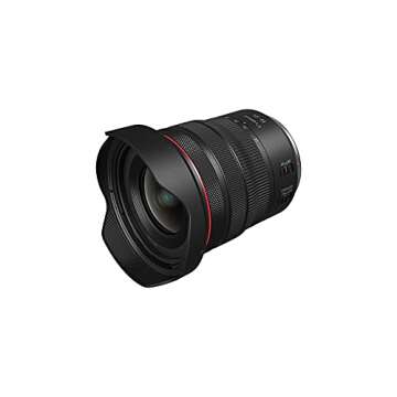 Canon RF14-35mm F4 L is USM Lens, Wide-Angle Zoom Lens, Compatible with EOS R Series Mirrorless Cameras, Black