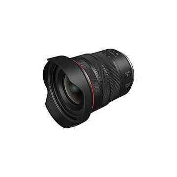 Canon RF14-35mm F4 L is USM Lens, Wide-Angle Zoom Lens, Compatible with EOS R Series Mirrorless Cameras, Black