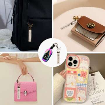 SANDOO Make Heaven Crowded Christian Keychain for Daily Inspiration