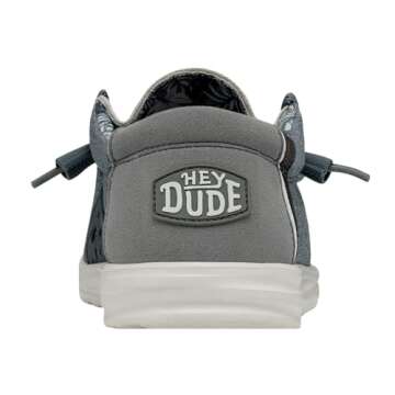 Hey Dude Men's Wally H2O Overcast Size 10 | Men's Shoes | Men Slip-on Loafers | Comfortable & Light-Weight