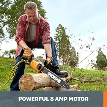 Worx WG305.1 Electric Chainsaw - Powerful 14" Cutting Tool