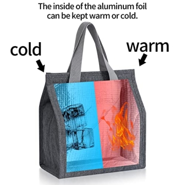 Insulated Lunch Bag - Perfect for Work & Travel