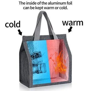 Insulated Lunch Bag - Perfect for Work & Travel