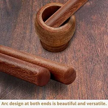 Aisoso French Rolling Pin for Baking - 17.7 Inches Wood Roller