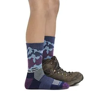 Darn Tough Boys Micro-Crew Hiking Socks - Lightweight Comfort