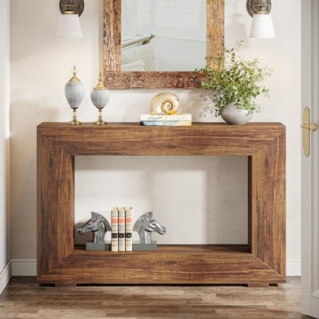 Tribesigns Rustic Console Table for Elegant Home Decor
