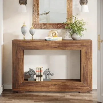 Tribesigns Rustic Console Table for Elegant Home Decor