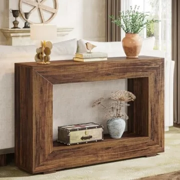 Tribesigns Rustic Console Table for Elegant Home Decor