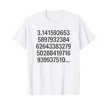 50 Digits of Pi for Pi Day for Math Teachers T-Shirt
