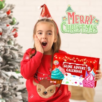 Advent Calendar 2024 Creative Slime Fun for Kids