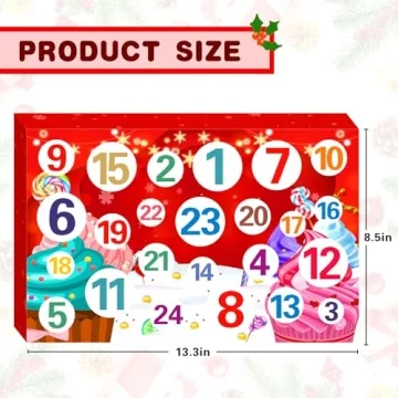 Advent Calendar 2024 Creative Slime Fun for Kids