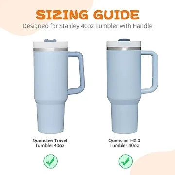 DMTINTA Snack Bowl for Stanley 40 oz Tumbler with Handle, Tumbler Snack Tray Compatible with Stanley Cup 40 oz with Handle, Reusable Snack Ring for Stanley Cup Accessories,Snack Bowl Cream