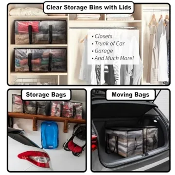 ClearSpace Extra Large Storage Bags for Moving