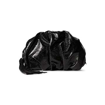 Rebecca Minkoff Ruched Clutch for Women - Quality Leather Purses for Women, Women’s Clutch Purse, ...