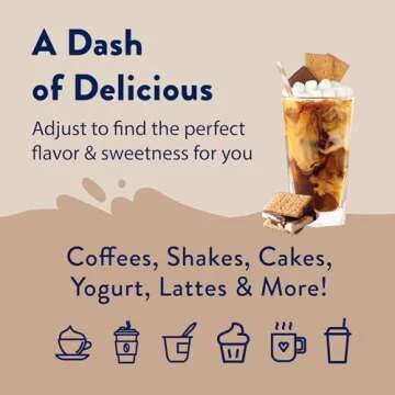 Jordan's Skinny Syrups Smores Flavor Sugar Free Syrup