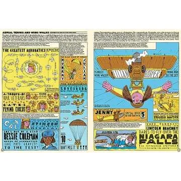 Sky High! A Colorful Aviation History Book for Kids