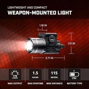 Streamlight TLR-3 Tactical Light 170 Lumens Portable
