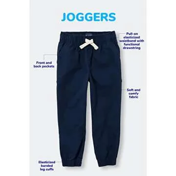 Children's Place Baby Boys Jogger Shorts for Comfort and Style