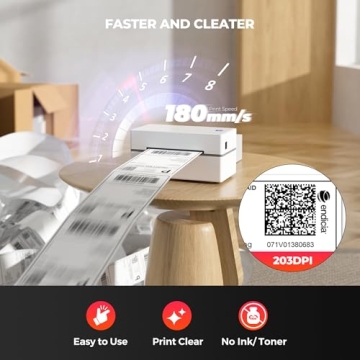 MUNBYN Bluetooth Label Printer for Shipping Needs