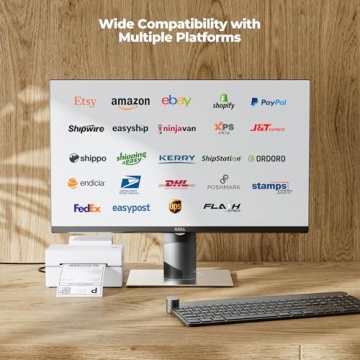 MUNBYN Bluetooth Label Printer for Shipping Needs