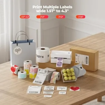 MUNBYN Bluetooth Label Printer for Shipping Needs