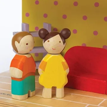 Tenderleaf Family Wooden Dolls for Creative Pretend Play