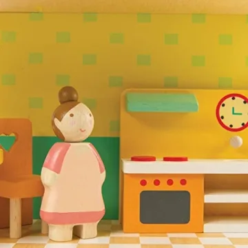 Tenderleaf Family Wooden Dolls for Creative Pretend Play