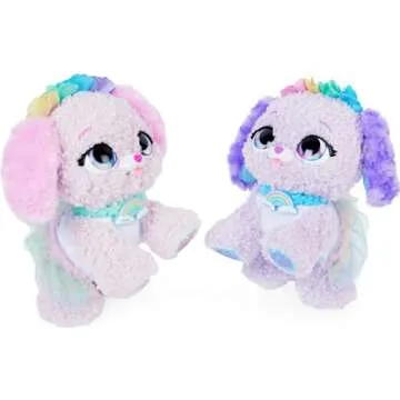 Present Pets, Fairy Puppy Interactive Plush Toy with Over 100 Sounds and Actions (Style May Vary), Kids’ Toys for Girls Aged 5 and Above, 6061372