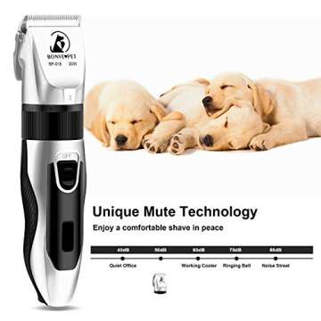 Bonve Pet Dog Clippers for Easy Home Grooming