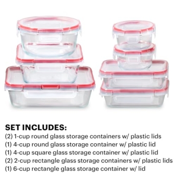 Pyrex 14pc Freshlock Glass Food Storage Set