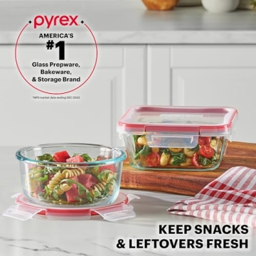 Pyrex 14pc Freshlock Glass Food Storage Set