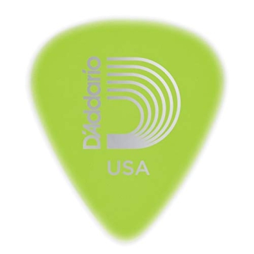 D'Addario Cellu-Glow Guitar Picks - Medium Gauge, 25 Pack for Ultimate Performance