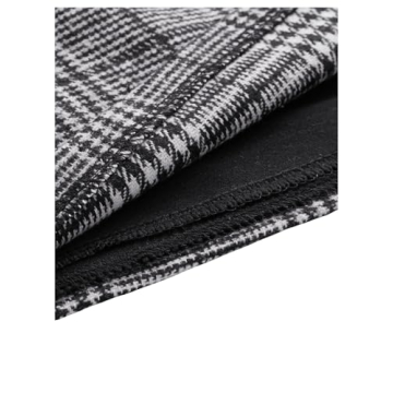 Stylish Floerns Women's Plaid High Waist Skirt for All