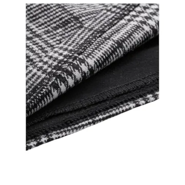 Stylish Floerns Women's Plaid High Waist Skirt for All