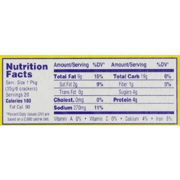 Lance Fresh Toasty Crackers with rich peanut butter sandwich crackers (40 packs)