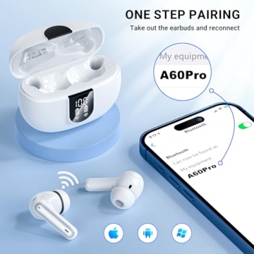 Noise Cancelling Wireless Earbuds - Bluetooth 5.3